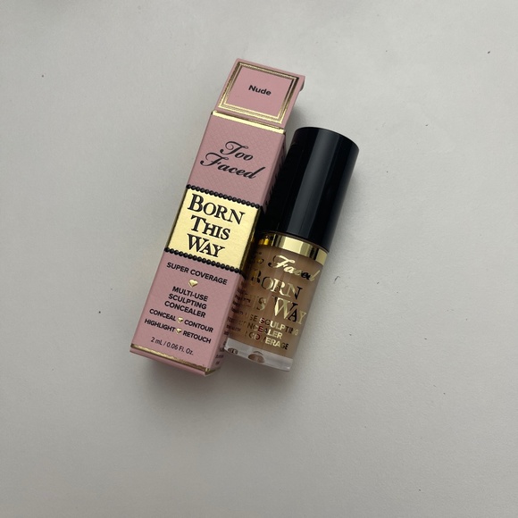 NEW Too Faced Born This Way Super Coverage Multi-Use Sculpting Concealer 2ml - Picture 1 of 6